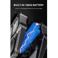 thumbnail image 4 of SET DE 2 LÁMPARAS LED COB RECARGABLES CON 6 MODOS PANEL SOLAR CARGADOR., 4 of 5