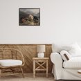 thumbnail image 3 of Stupell Industries Southwestern Highland Cows Beside Misty Loch Black Framed Giclee Art, 14 x 11, by Arlington Prints, 3 of 8
