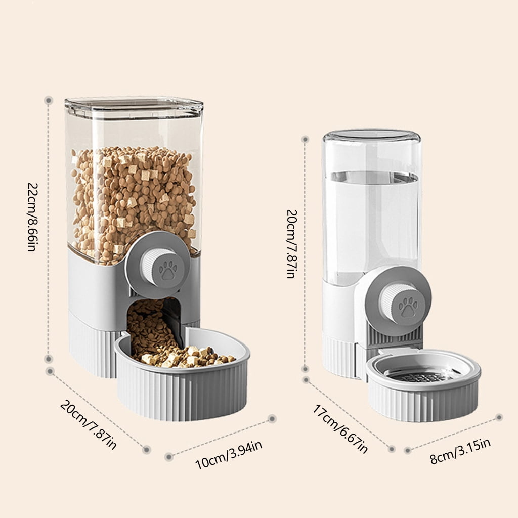 Pet Feeding Bowl Water Dispenser Food Feeders Treat Bowl Automatic Water Dispenser Dog Housewares Watering Supplies