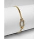 thumbnail image 2 of Pulsera Oro laminado Corazón con brillos Moon, 2 of 4