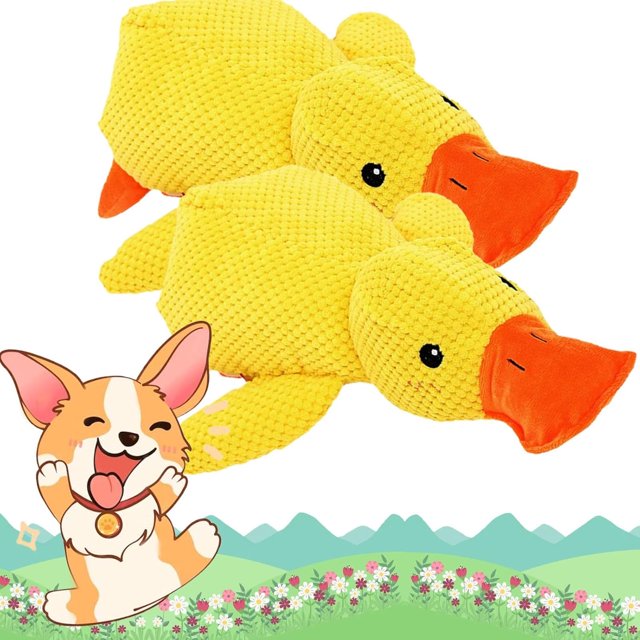 Pato calmante, juguete para perros con forma de pato calmante The Mellow Dog, juguete para perros con forma de pato calmante, The Mellow Dog Pato calmante, juguete para perros con forma de pato