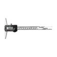 thumbnail image 1 of Calibrador de profundidad digital de 0 a 150 mm, calibrador Vernier, regla de medición de profundidad, 1 of 4