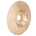 thumbnail image 4 of Wheel Sanding Disc, Sturdy Wear Resistance Wood Carving Disc, Steel Stable Wood For Angle Grinder, 4 of 8