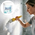 thumbnail image 4 of Water Based Tile Paint for Bathroom – 350ml Ceramic Tub and Tile Refinishing Coating, Low Odor Quick Dry Paint for Bathtub, Sink, Countertop, Glass, Wall & Floor (Black,White), 4 of 8