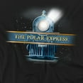 thumbnail image 2 of Polar Express Train Logo Women's T Shirt, Black, Large, 2 of 6
