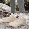 thumbnail image 3 of Botas Nieve Forradas Piel Invierno Antideslizantes Cómodas para Hombres Y Mujeres, 3 of 9