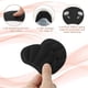 thumbnail image 2 of 2 Pairs Of Petal Style Heel Pads (black), Comfortable Heel Pads Inserted Into The Shoes Are Too Large, And The Heel Pad Is Lined With Self-adhesive Sh, 2 of 5
