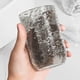 thumbnail image 4 of Copa dental Glacier Pattern - vaso de plástico gris transparente de gran capacidad de 300 ml para parejas y hogares, 4 of 6