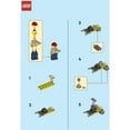 thumbnail image 2 of LEGO City: Construction Worker Minifigure with Cement Mixer, 2 of 3