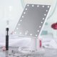 thumbnail image 2 of Worallymy Espejo de Maquillaje Recargable USB Luz LED Iluminado Espejo de Mesa Cosmético con Rotación Ajustable Worallymy JD735815965, 2 of 7