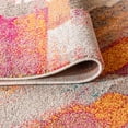 thumbnail image 6 of JONATHAN Y CONTEMPORARY POP 2 x 8 Runner Rug, Modern Abstract Brushstroke - Ivory/Pink, CTP101A-28, 6 of 10