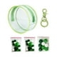 thumbnail image 1 of Estuche de exhibición de muñecas de PVC, organizador colgante impermeable, bolsa para muñecas pequeñas, mini muñecas verde, 1 of 8