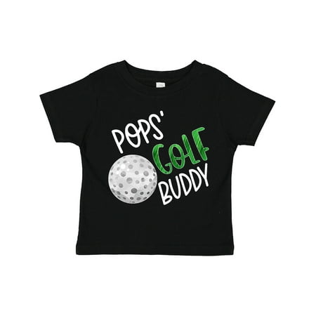 

Inktastic Pops Golf Buddy with Golf Ball Gift Toddler Boy or Toddler Girl T-Shirt