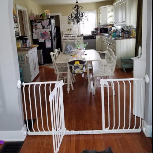 stair gate wall cups