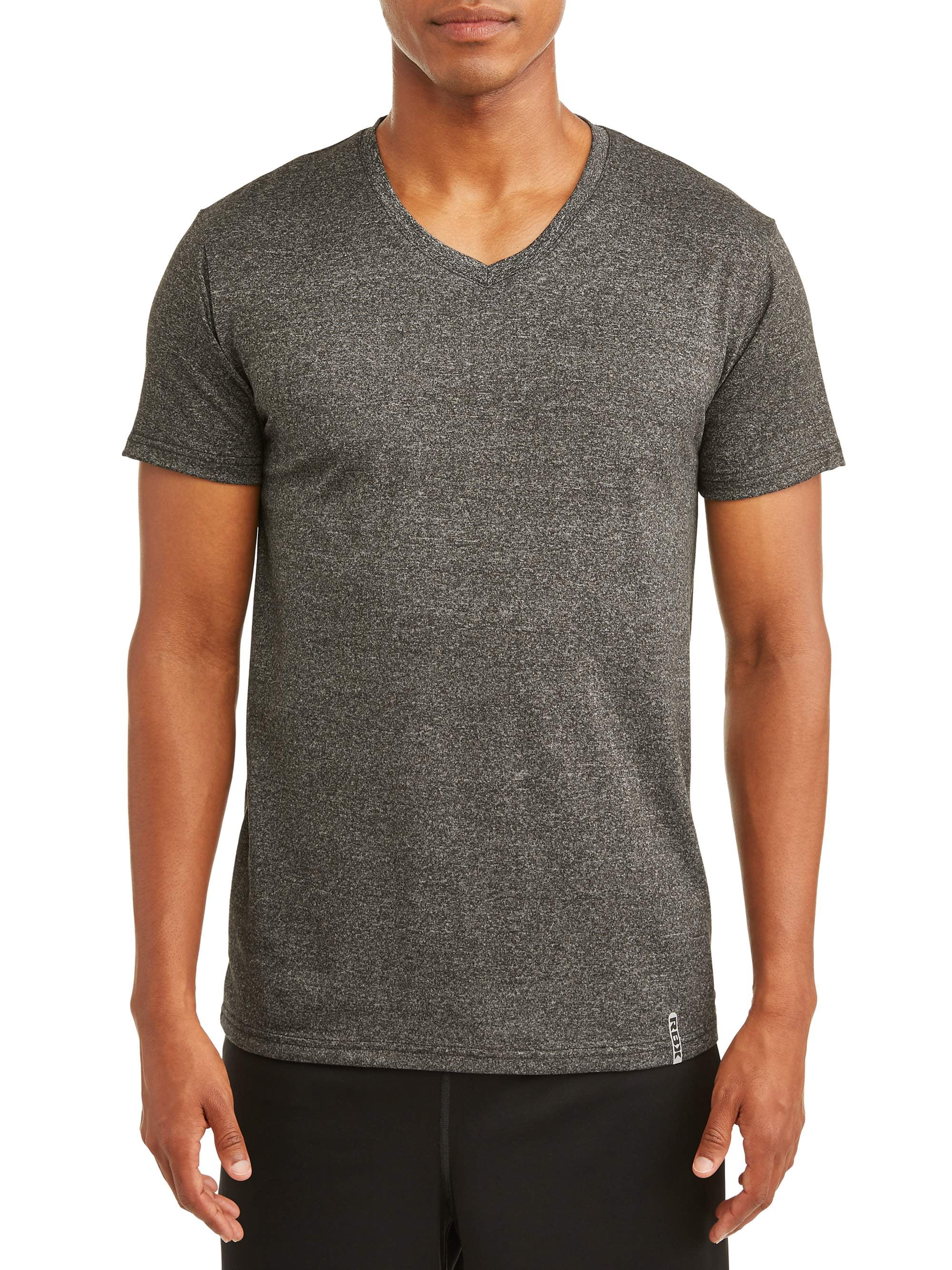 RBX Men's Ultra Soft Short-Sleeve Vee-Neck T-Shirt - Walmart.com