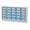 Gray/Coastal Blue, variant on 25 Tub Mobile Storage - with Tubs  - Key Lime Green