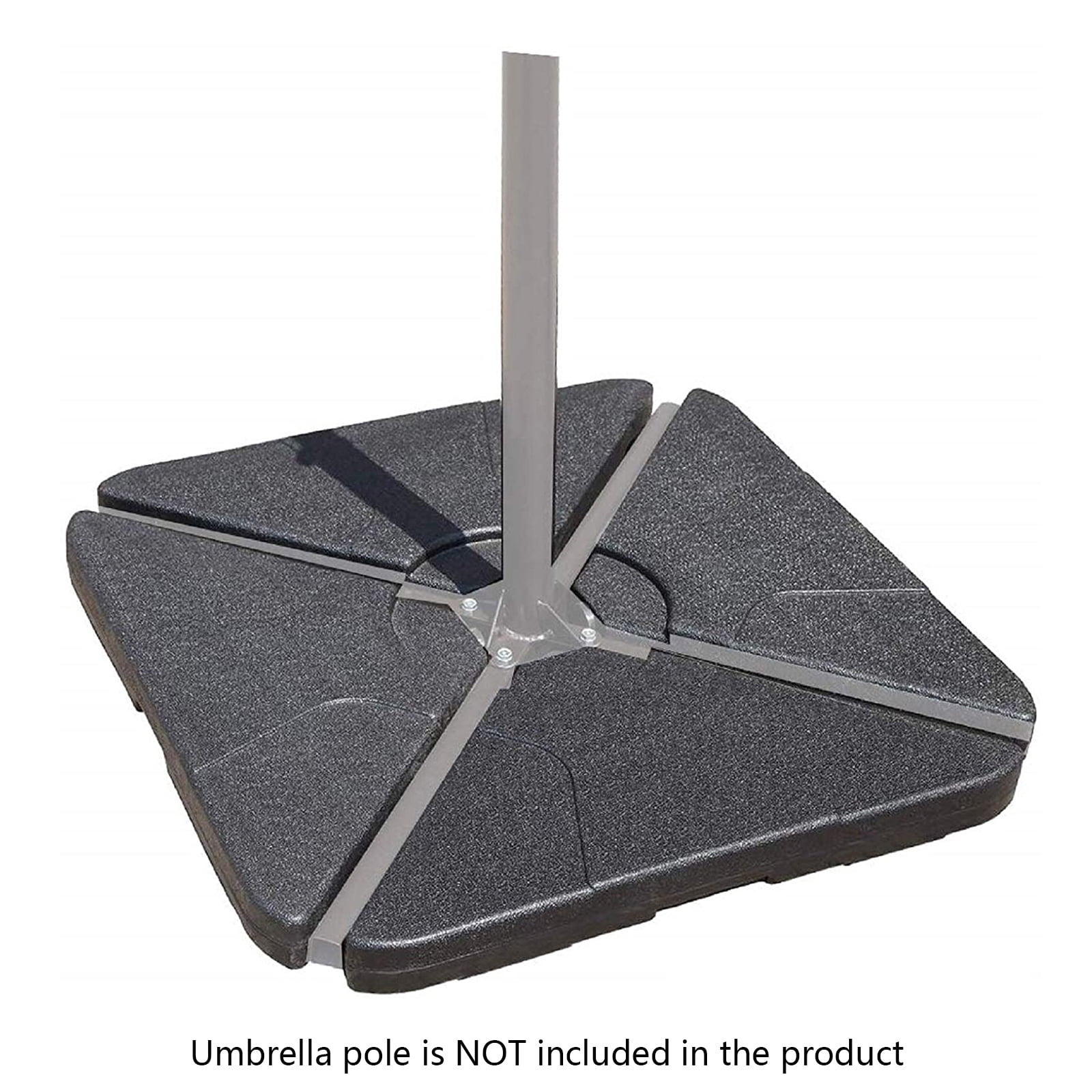 Patio Umbrella Base, 4Piece Cantilever Offset Patio Umbrella Base