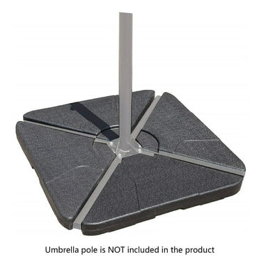 Best Choice Products 4-Piece Cantilever Offset Patio Umbrella Base 