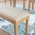thumbnail image 7 of Powell Davini Bench, Natural, 7 of 7