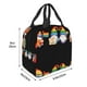 thumbnail image 3 of Fotbe Happy Pride Gnome Bolsa Térmica con Estampado y Forro de Aluminio Grueso Bolsa de Almuerzo con Bolsillo Frontal para Hombres y Mujeres, Ideal para Trabajo, Escuela, 3 of 8
