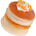 thumbnail image 4 of Shisuyan Round Sponge Cake Shape Realistic Design Peach 1 Set 3.5x3.3x3.3in, 4 of 8
