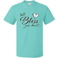 thumbnail image 3 of Inktastic Well Bless Your Heart with Calico Print T-Shirt, 3 of 5