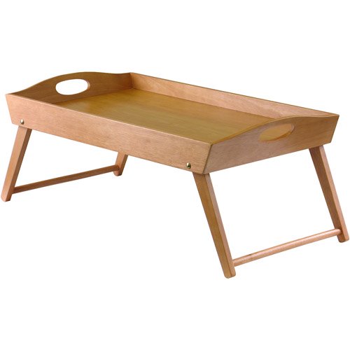 Freddy Lap Table Bed Tray Light Oak Departments