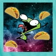 thumbnail image 3 of Invader ZIM - GIR Loves Tacos in Space - Toddler And Youth Girls Short Sleeve Graphic T-Shirt, 3 of 5