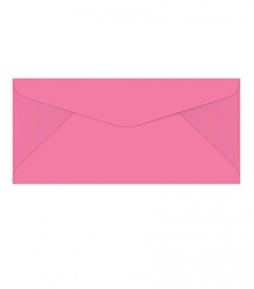 Bright Color 10 Envelopes 50 Envelopes (Hot Pink Fuchsia)