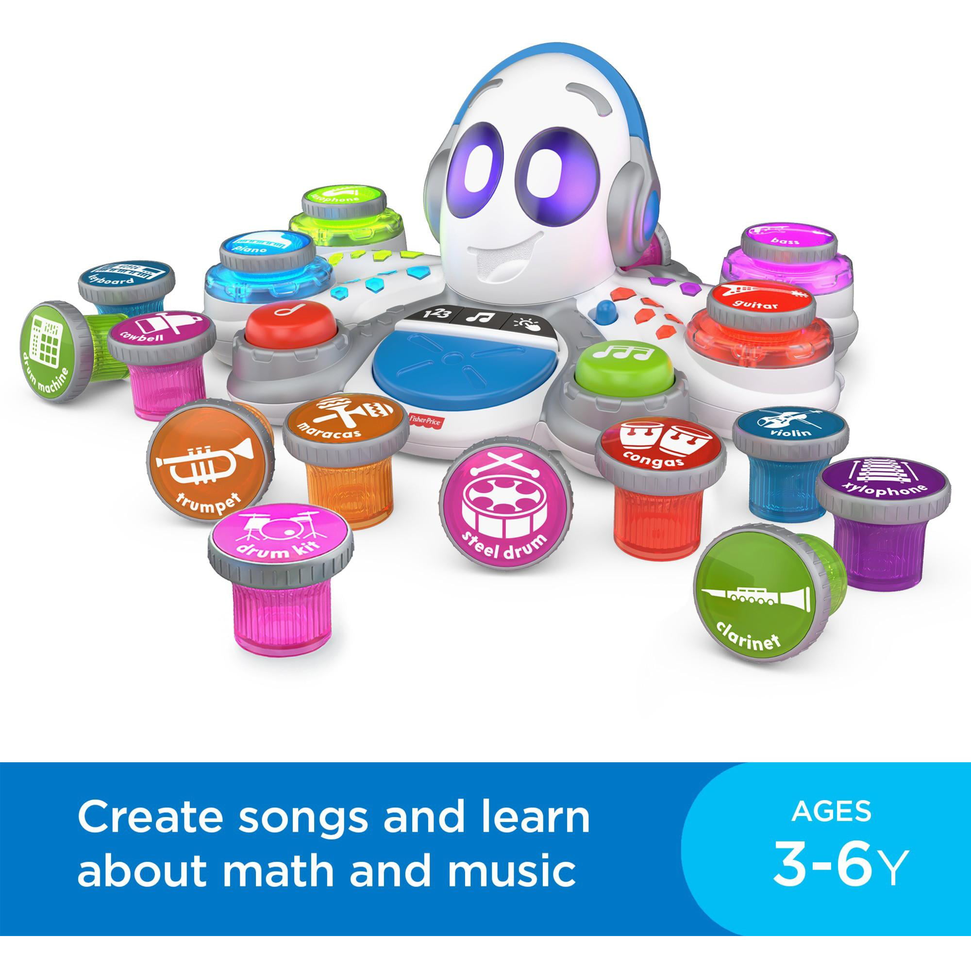 Fisher-Price Think & Learn Rocktopus, Interactive Preschool Toy - 1