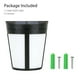 thumbnail image 5 of Lámpara De Energía Solar Lámpara De Pared Led Para Exteriores Lámpara De Pared Solar Luz Solar Lámpara De Pared Para Exteriores Con Encendido / Apagado Automático Ip65 A Prueba De Agua Vogacara HA025140-02, 5 of 6