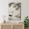 thumbnail image 3 of Canvas Print Chinese Crane Wall Art Elegant Oriental Bird Nature Decorative for Living Room Bedroom - 24"x36", 3 of 8