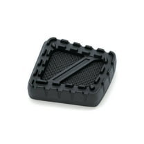 Kuryakyn 3577 Motorcycle Foot Control: Riot Brake Pedal Pad for 1984-2019 Harley-Davidson FX & XG Motorcycles, Satin Black