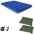 thumbnail image 1 of Matelas Pneumatique Format Double avec Pompe à Air CC et Ensemble de 2 Oreillers Gonflables, 1 of 3