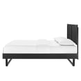 thumbnail image 6 of Platform Bed Frame, Twin Size, Wood, Black, Modern Contemporary Urban Design, Bedroom Master Guest Suite, 6 of 10