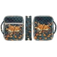thumbnail image 6 of FOR U DESIGNS Fox Flower Print Bible Cover for Women Men Lightweight Bible Carrier Tote Bag Large Capacity Protective Church Organizer Holder Bag with Handle, 6 of 7