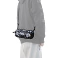 thumbnail image 3 of Rhinowalk Sac de Guidon Camouflage avec Sangle Réglable, Capacité 2,4l, Polyester Résistant à l'Eau, Compatible avec Téléphone Intelligent, Portefeuille, Outils, pour Cyclisme et Usage Extérieur, 3 of 7