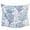 Blue, variant on Teal Grey Coral Coastal Tapestry for Bedroom Wall Hanging Tapestry, Summer Beach Seaside Nautical Ceiling Backdrop Tapestries Poster Blanket Wall Decor for Teens Room Living Room Dorm 55" x 73"