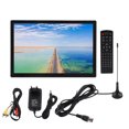 thumbnail image 3 of Handheld TV Monitor,  Function EU PLug 110-220V Phone Same Screen HD 15.4 Inch Portable TV With Bracket For Outdoor For Camping, 3 of 8