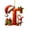 T, variant on 26 Letter Ornaments Personalized Xmas Tree Initials Hanging Decorations for New Year Home Holiday Wall Staircase Decor