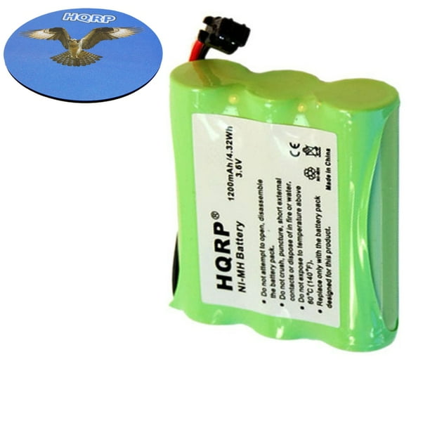 HQRP Cordless Phone Battery for Panasonic PP504 / HHRP501