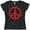 Storm Camo, variant on Inktastic Fun Red Peace Sign Women's T-Shirt