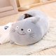 thumbnail image 1 of Viñetas de animales de 30-90CM para niños, almohada cojín bonito perro rechoncho gato Totoro, pingüino, cerdo, Rana, dinosaurio, juguete de peluche, regalo de cumpleaños Fivean unisex, 1 of 2