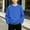 Blue, variant on Boys Crewneck Sweatshirts- Pullover Casual Fall Long Sleeve Kids Basic Tops Navy Size 4 Years