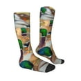 thumbnail image 3 of Fotbe Mallard Ducks print Women's Men's Novelty Crew Socks Cotton Socks Knee High Socks for Walking,Running,Nurses,Pregnancy, 3 of 8