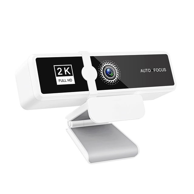 4K Webcam Autofocus 30FPS, 2K/1080P USB Computer Camera With Built-in Dual Microphone & Privacy Cover ,Easy to Operate