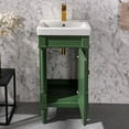 thumbnail image 7 of Furniture Indoor Home Decorative Washroom, Kitchen 18" Vogue Green Sink Vanity, 7 of 7