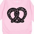 thumbnail image 3 of Inktastic Oktoberfest Pretzel Toddler Sweatshirt, 3 of 4