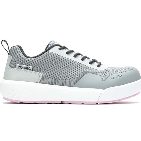 Wolverine Women's Dart Knit Carbonmax Composite Toe Work Shoe- Gray- W241039 6.5w