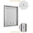 thumbnail image 5 of Shininglove BBQ Single Access Door Stainless Steel 17"W x 24"H inch Outdoor Kitchen Door, Flush Mount for Outdoor Kitchens or BBQ Island, 5 of 8